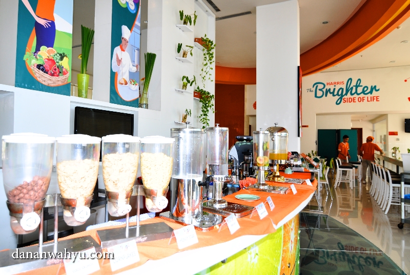 pilihan makanan sehat ala Harris Batam Center 