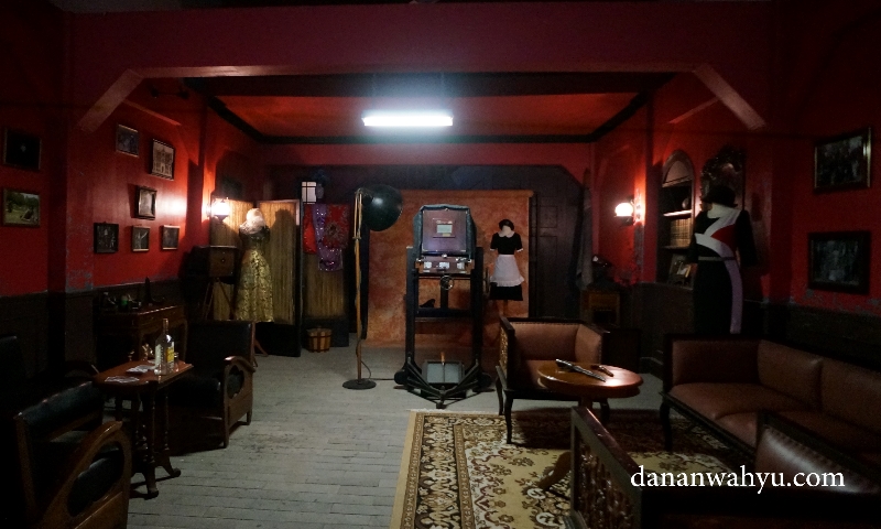 Museum mini yang memuat set film yang pernah diproduksi