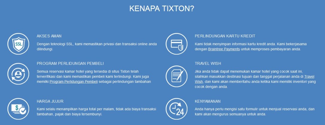 ngga perlu takut untuk bertransaksi di Tixton