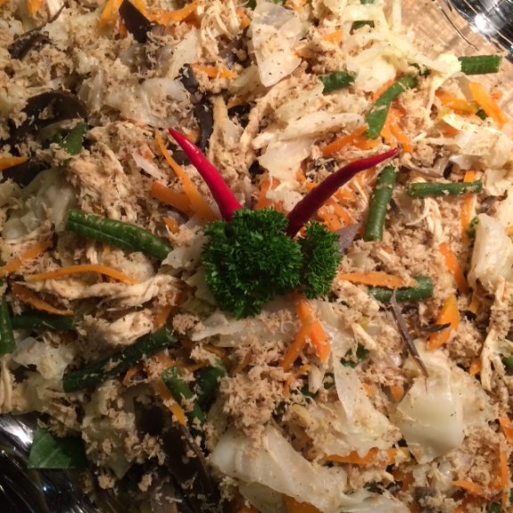 appetizer alias urap urapan berbumbu rempah 