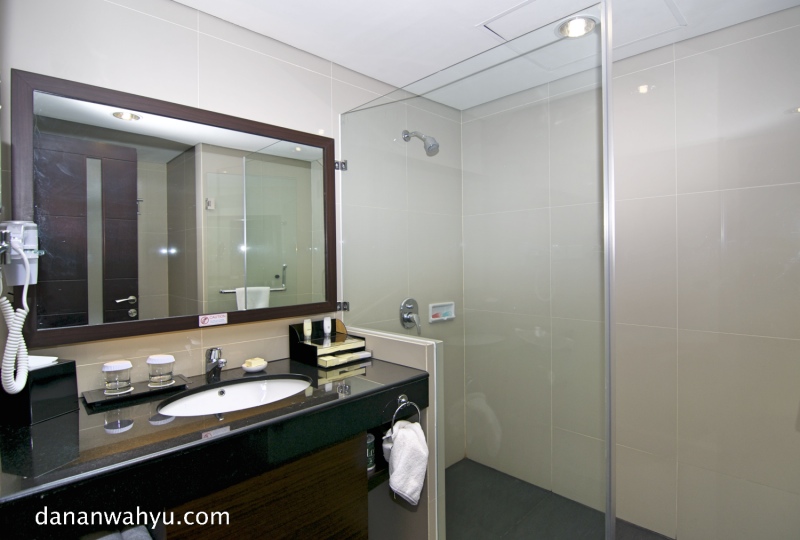 penampakan kamar mandinya