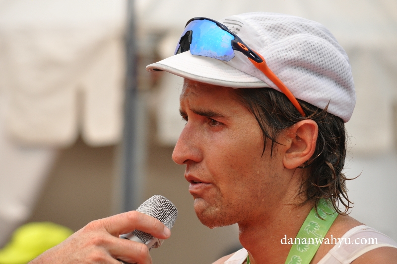 Matt Burton menempati juara kedua Ironman 70.3 Bintan 2016