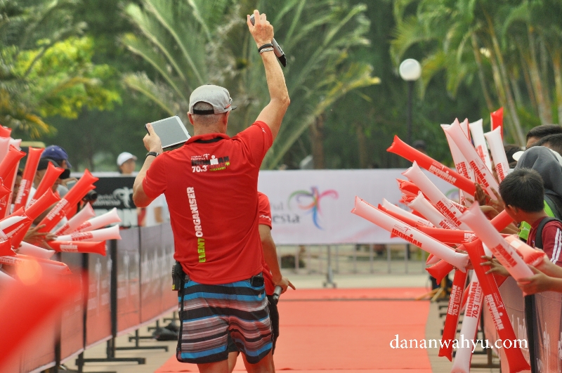 MC menanti siapa jawara Ironman 70.3 Bintan tahun ?