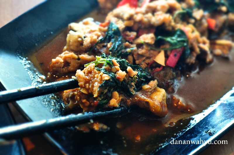 Terong Ala Thai paling enak dimakan dengan nasi hangat 