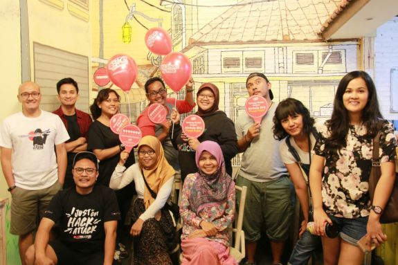 Ini loe arisan bersama blogger kece Indonesia 