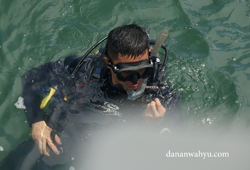 peserta sertifikasi Open Water Diver