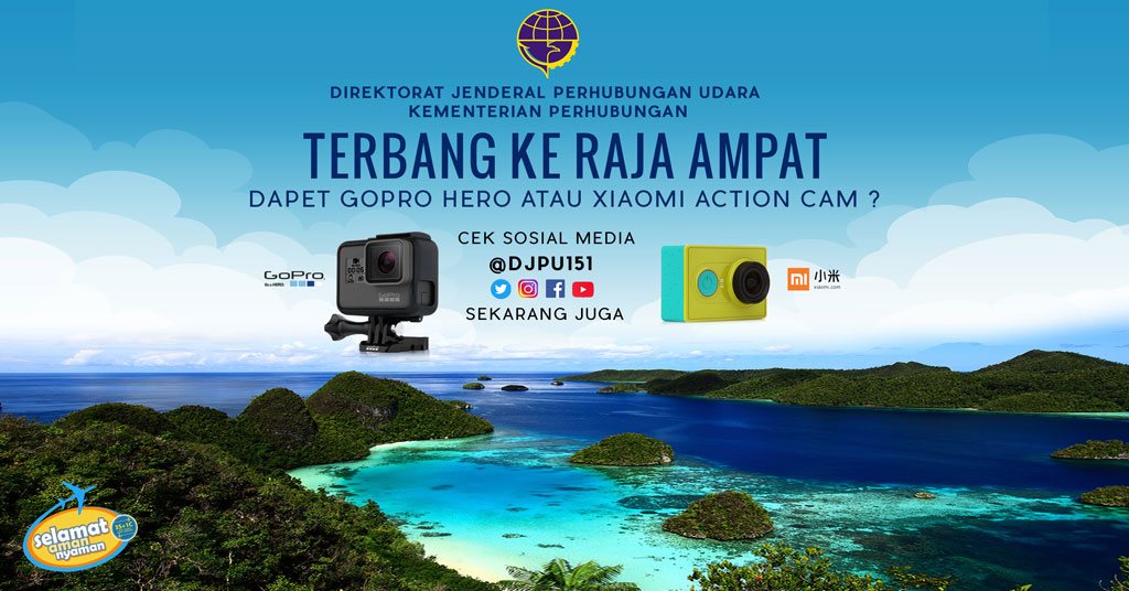  Direktorat Jenderal Perhubungan Udara Kementerian Perhubungan Vlog competition