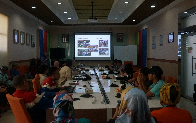 Menyambut Blogger di PT Pertamina EP 3 Asset Jatibarang Field