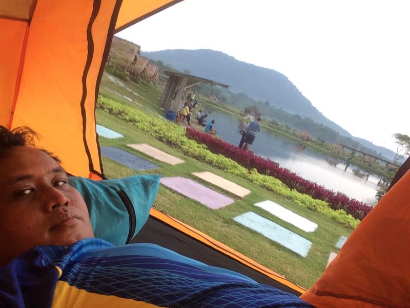 indahnya dunia kalau tidur dengan pemandangan seperti ini 