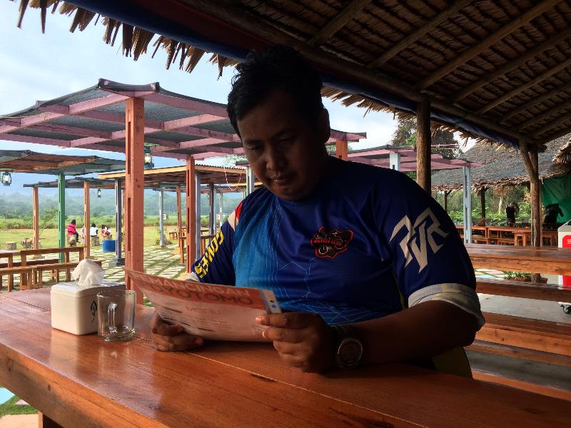 Kantin di Taman Pemancingan Poyotomo 