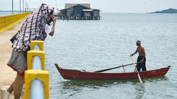 Aktivitas warga menjad sasaran foto genre human interest