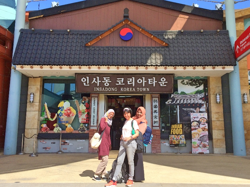 Ye... Kita sudah sampai Korea aja!