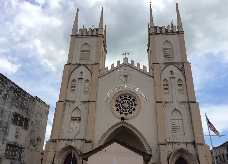 Gereja yang didirikan oleh Franciscus Xaverius.