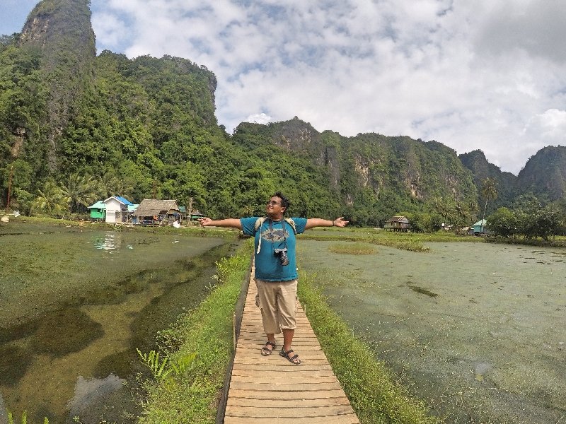 Sepertinya ini satu satunya foto jalan-jalan akhir tahun 2017