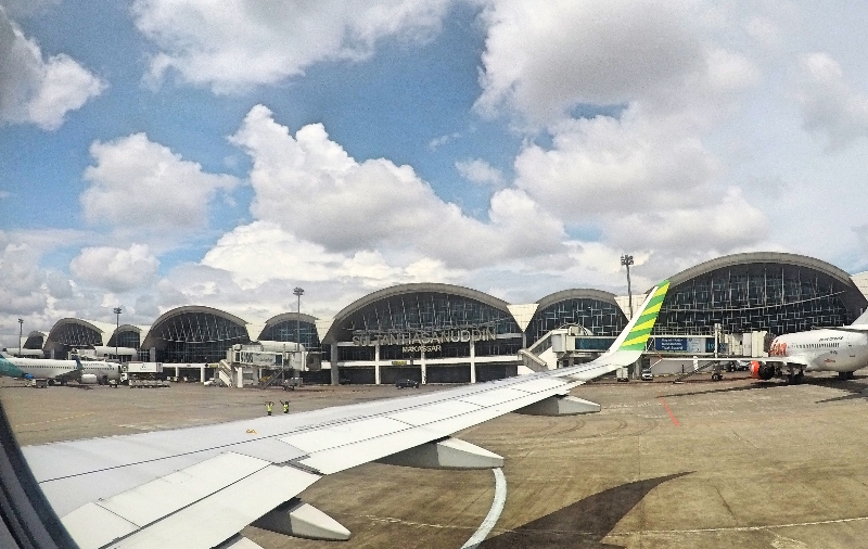 Selamat datang di bandara Sultan Hasanuddin