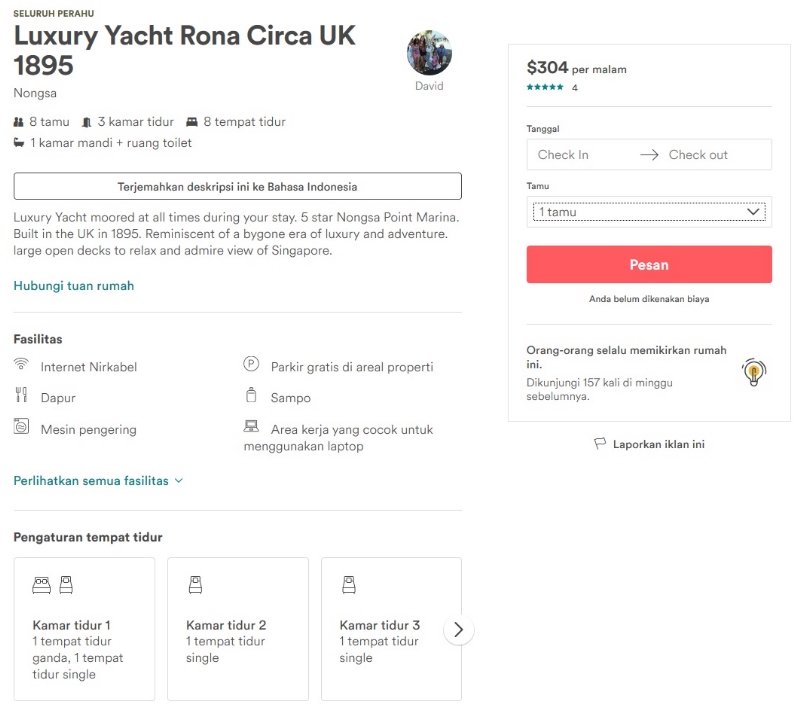 Berminat untuk bermalam di atas kapal kayu dengan fasilitas premium. (www.ronasailing.com)