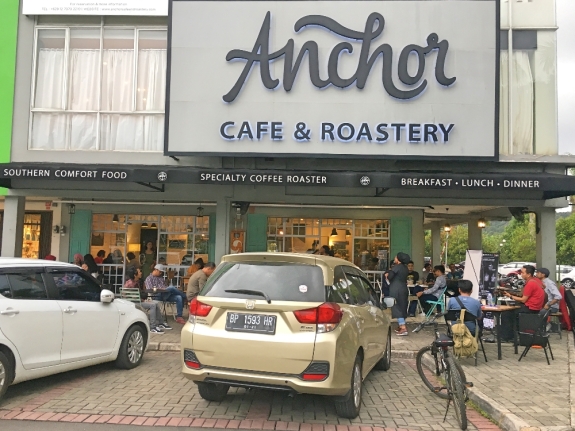 Anchor Cafe & Roastory tempat berlangsungnya Roadshow to Bajafash