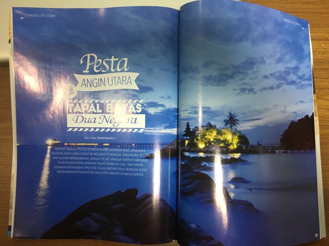Pesta Angin Utara di Tapal Batas Dua Negara terbit di Inflight Magazine