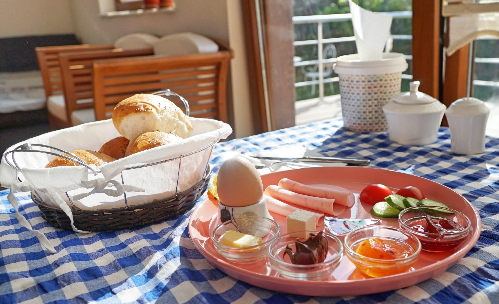 Sarapan saya pagi ini di Cozy Villa Capapodia