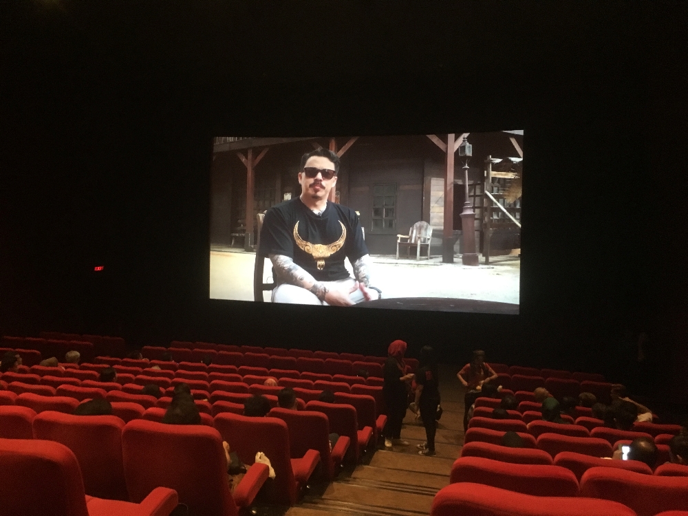 Setelah Meet & Greet dengan sutradara Bufalow Boys saatnya menonton film