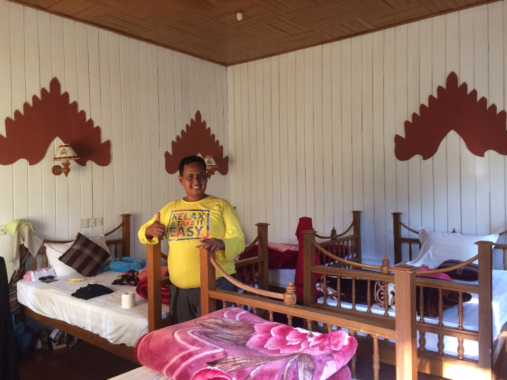 Kamar kami di Inle Lake
